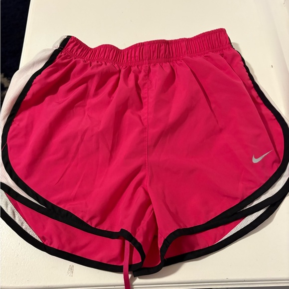 Nike Women's Hot Pink Athletic Shorts - Picture 1 of 4